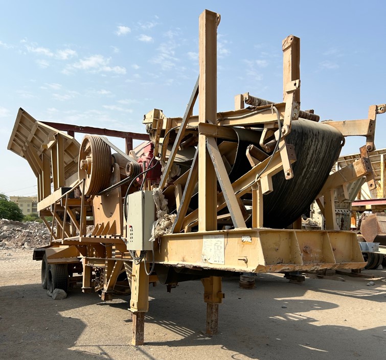 Lamor Minimax 10 Mobile Jaw Crusher with Grizzly Feeder