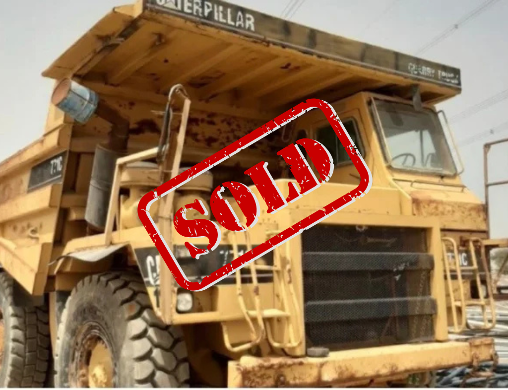 DUMP TRUCK CATERPILLAR 771 C