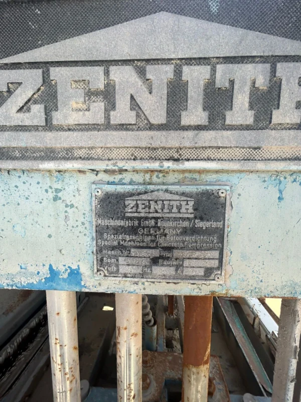 Block making plant zenith 4