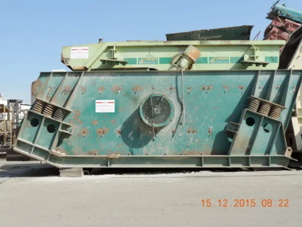 al quezar zaragoza ct 6 3 t 3 vibrating screen