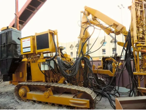 atlas copco bvb 118 rock drill machine