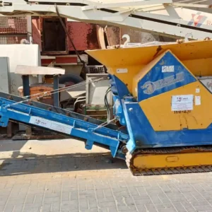 guidetti mf450 mobile jaw crusher
