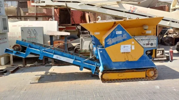 guidetti mf450 mobile jaw crusher