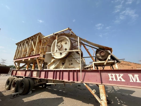 hk makine sr110 mobile jaw crusher 1