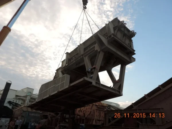 skid mounted hazemag 1310 impact crusher 10