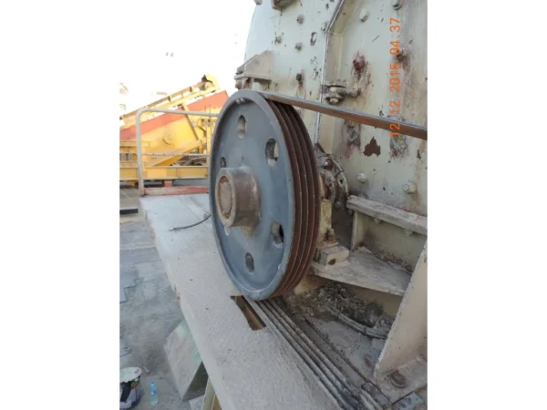 skid mounted hazemag 1310 impact crusher 2