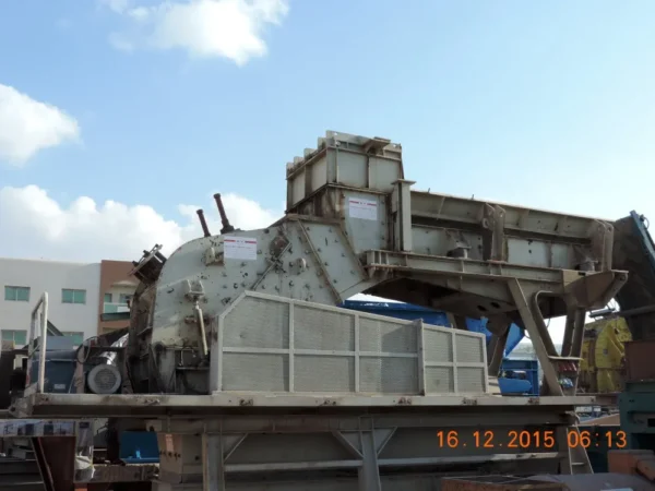 skid mounted hazemag 1310 impact crusher 3