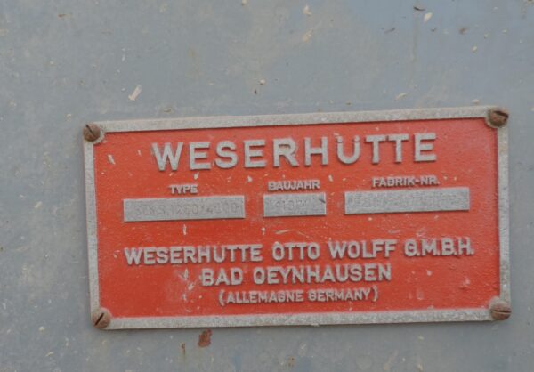 weserhutte 1250 x 4000 vibrating screen 2