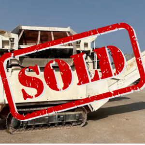 sandvik qe140 mobile scalping screen